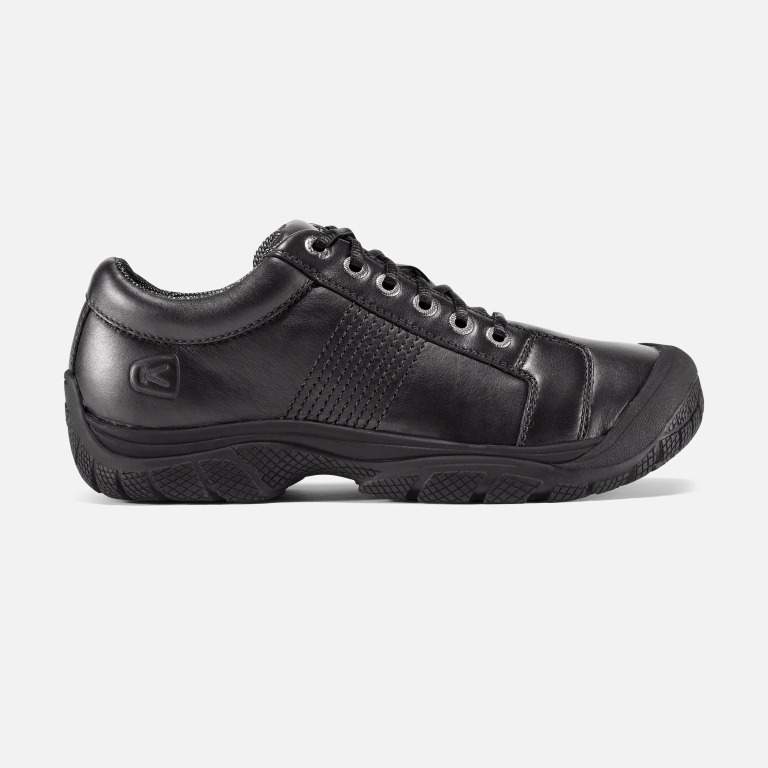 Keen PTC Oxford Service Shoes - Men's Black Footwear